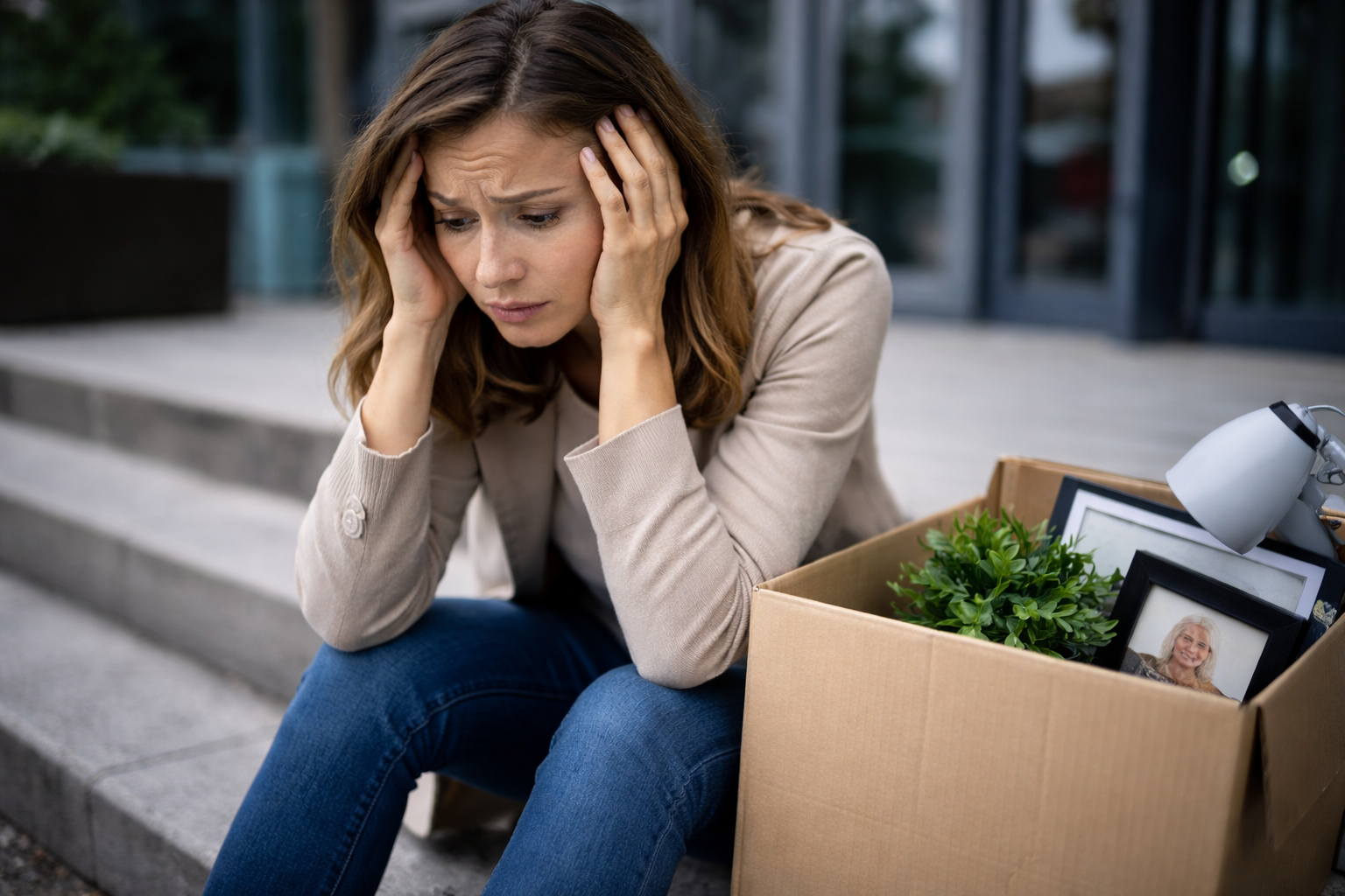 Akute Belastung z.B. durch Jobverlust